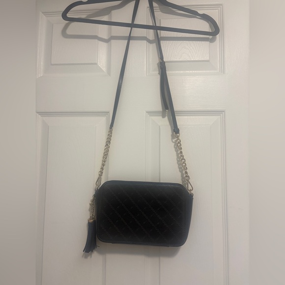 Michael Kors Black and Gold Crossbody Bag - Picture 3 of 4